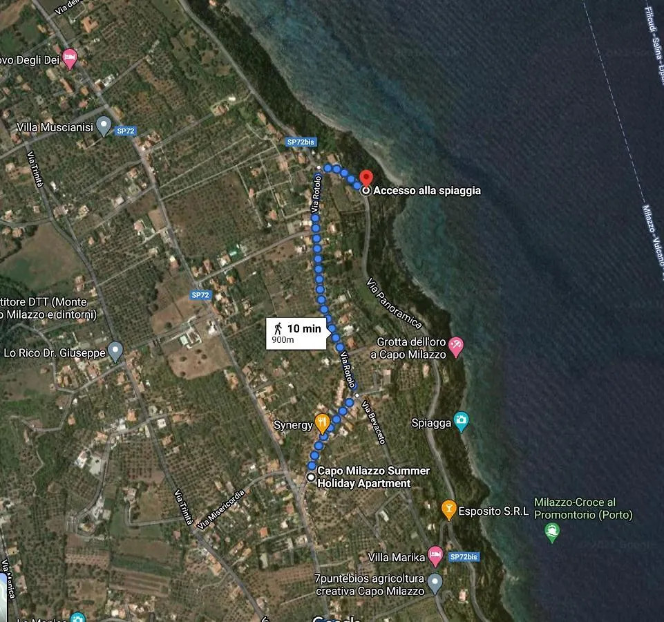 Capo Milazzo Summer Holiday Apartament